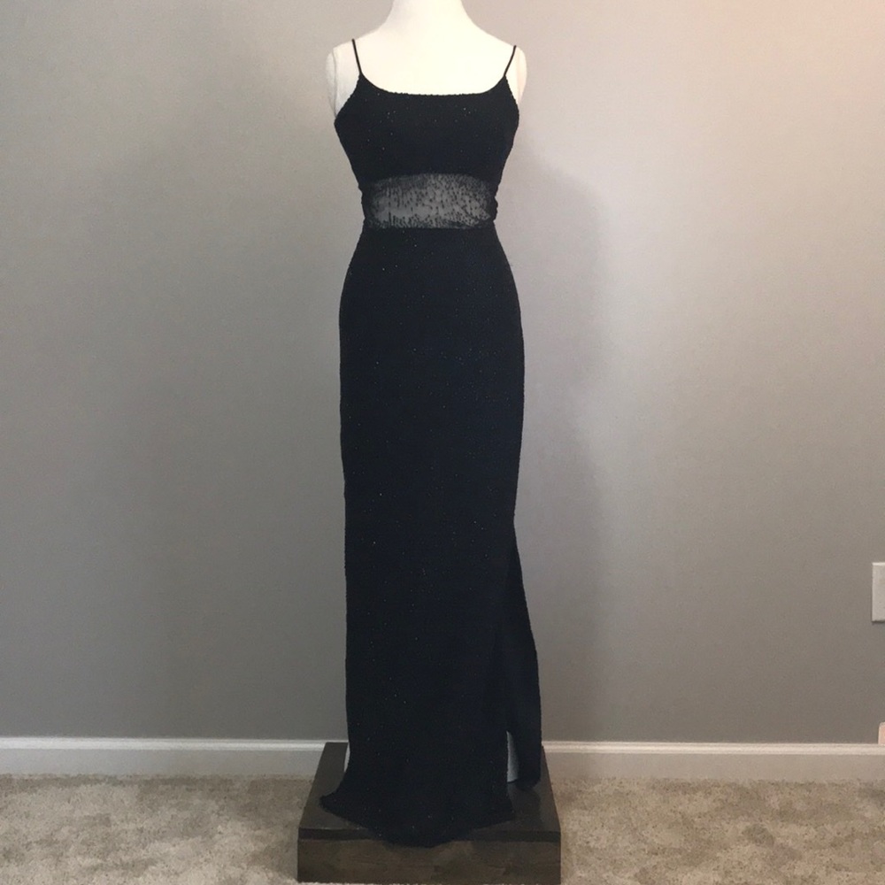 Marina B beaded gown